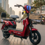 Rohan Wings JY14 Electric Scooter – 48V 12Ah Battery, 350W Motor, 32km/h Speed, 14” Tubeless Tyres