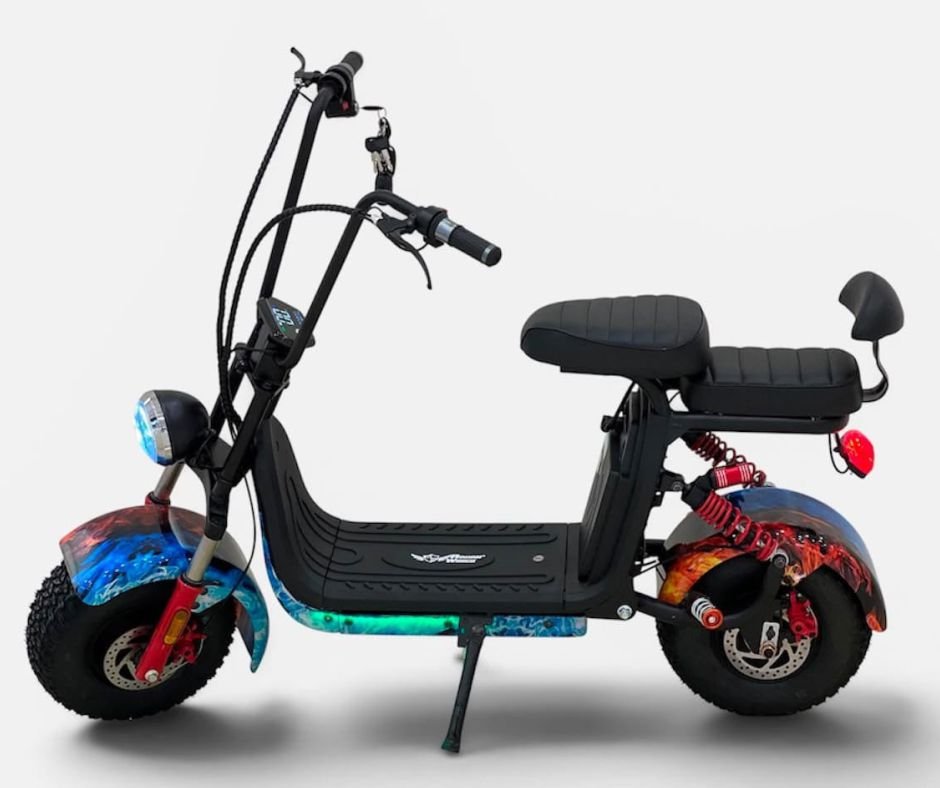 Website image 1 Harley M5 Electric Scooter 1000W Motor, 48V 12Ah Dual Battery || 40 km/h Speed - Image 1