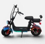 Harley M5 Electric Scooter 1000W Motor, 48V 12Ah Dual Battery || 40 km/h Speed - Image 2