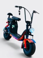 Harley M5 Electric Scooter 1000W Motor, 48V 12Ah Dual Battery || 40 km/h Speed - Image 3