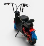 Harley M5 Electric Scooter 1000W Motor, 48V 12Ah Dual Battery || 40 km/h Speed - Image 4